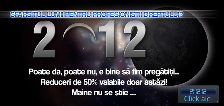 Apocalipsa pentru Juristi