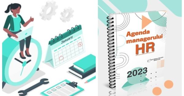 Cadou ideal pentru persoanele din domeniul HR: Agenda Managerului HR 2023
