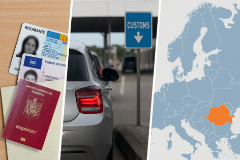 Actele necesare pentru trecerea frontierei cu masina in 2025