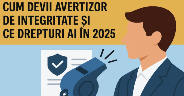 Cum devii avertizor de integritate si ce drepturi ai in 2025